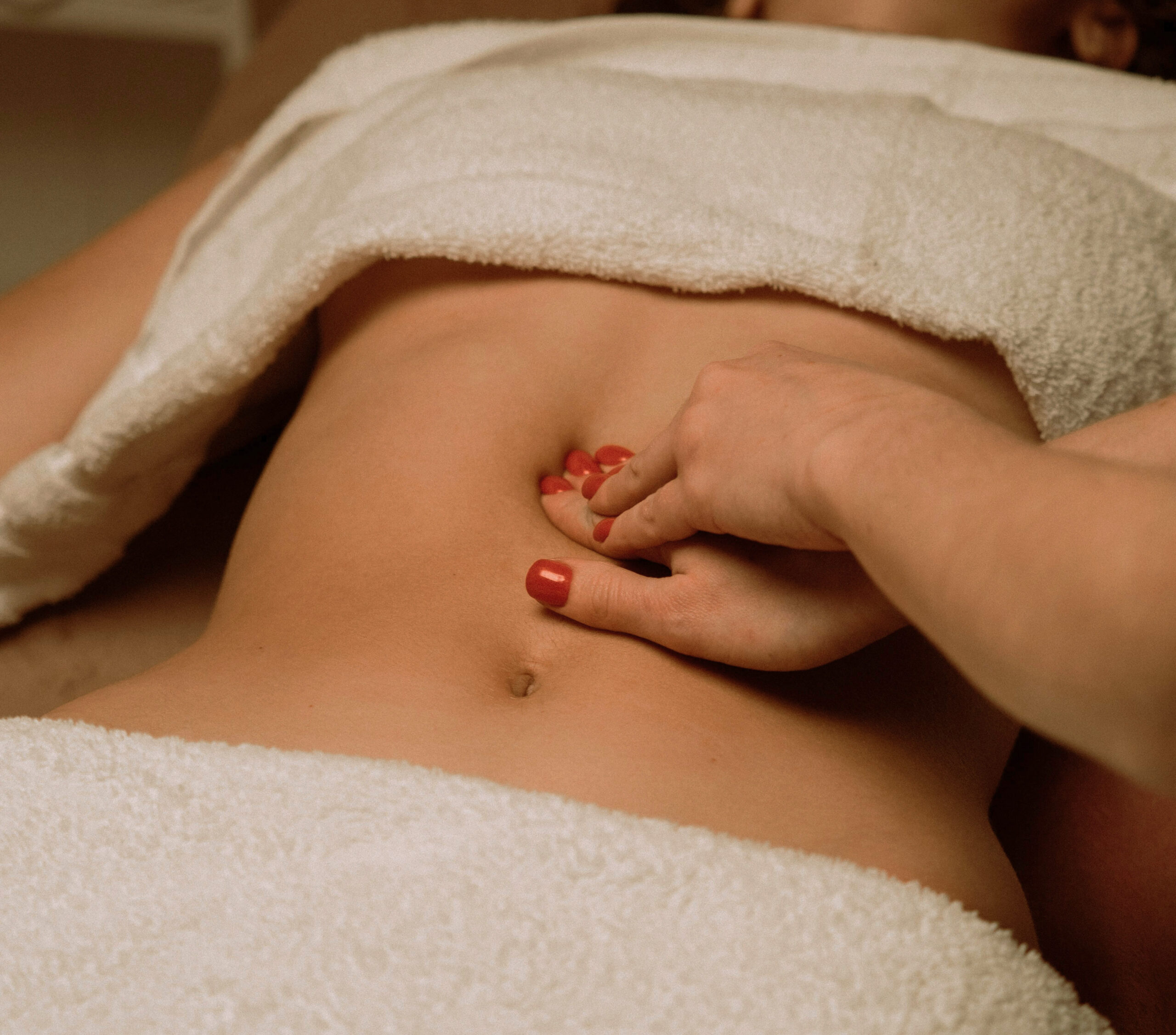 massage du ventre