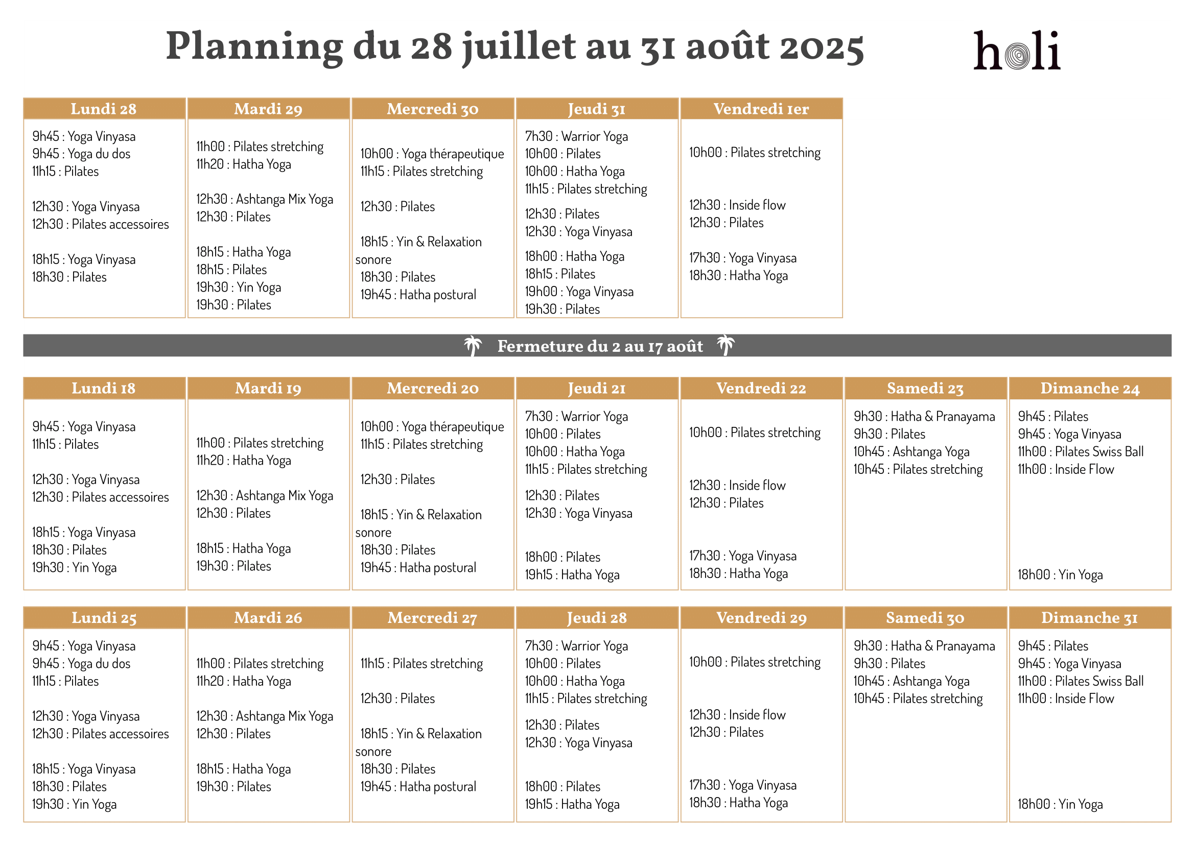 Planning 9 janvier 2024 Jeanne Brugnon Holi Villeneuve d Ascq