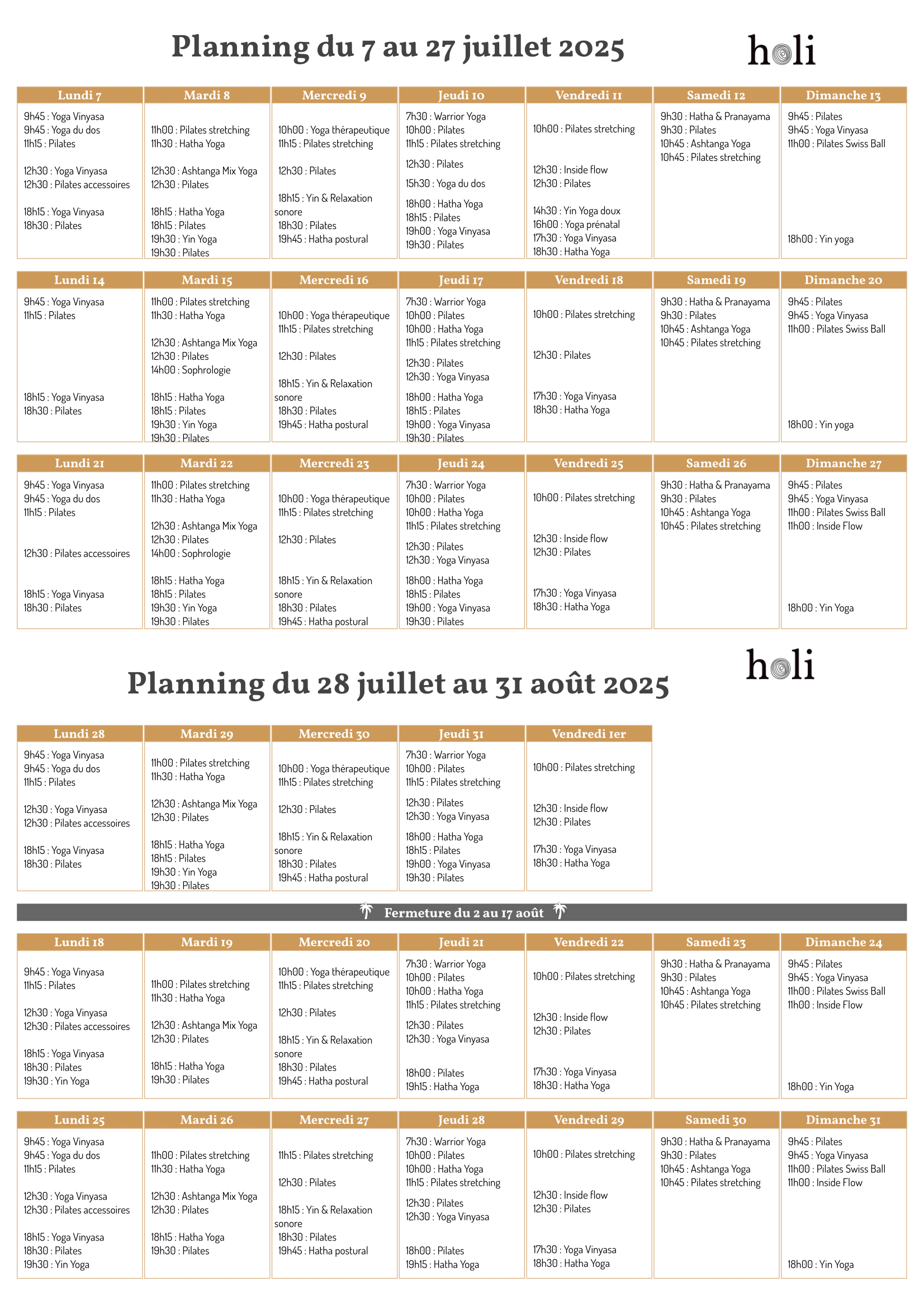 Planning 9 janvier 2024 Jeanne Brugnon Holi Villeneuve d Ascq